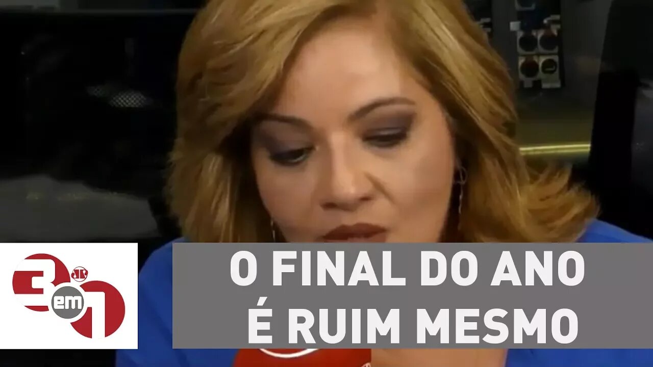 Denise Campos de Toledo: "Sazonalmente, o final do ano é ruim mesmo"