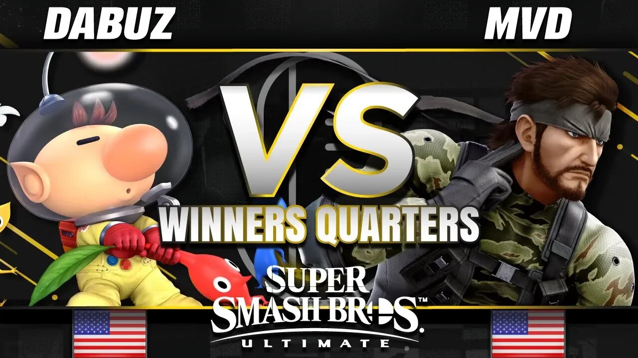 GRV | Dabuz (Olimar) vs. MVD (Snake) - Ultimate Winners Quarters - SC United