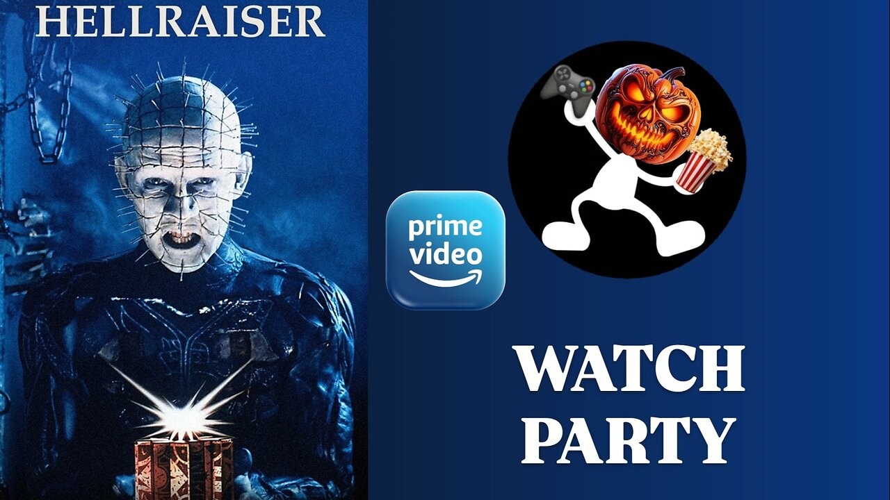 Hellraiser (1987) | 🎃HAPPY HELL-O-STREAM!!!👻 | 🍿Watch Party🎬