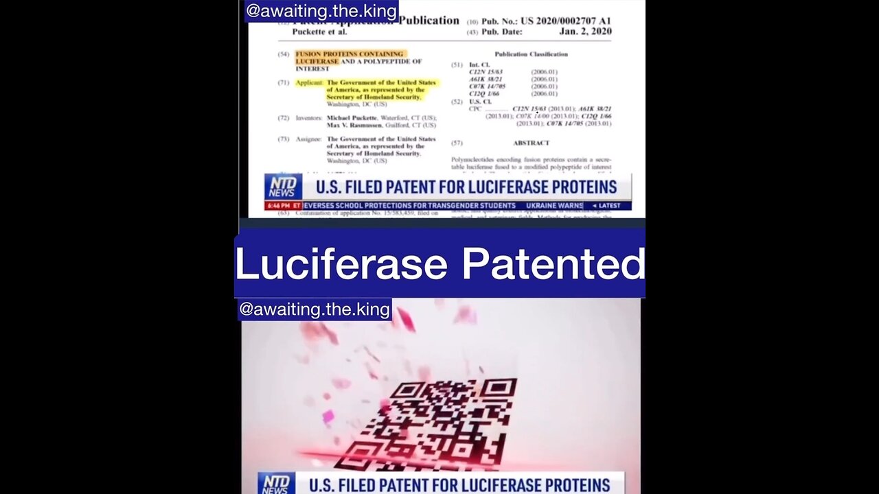 "Luciferase" to be used to track "vaccination" status