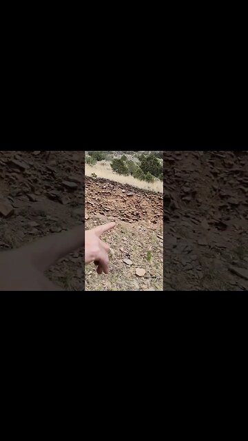 Evidence of Massive Mudflood at 8,000 feet #shorts #mudflood