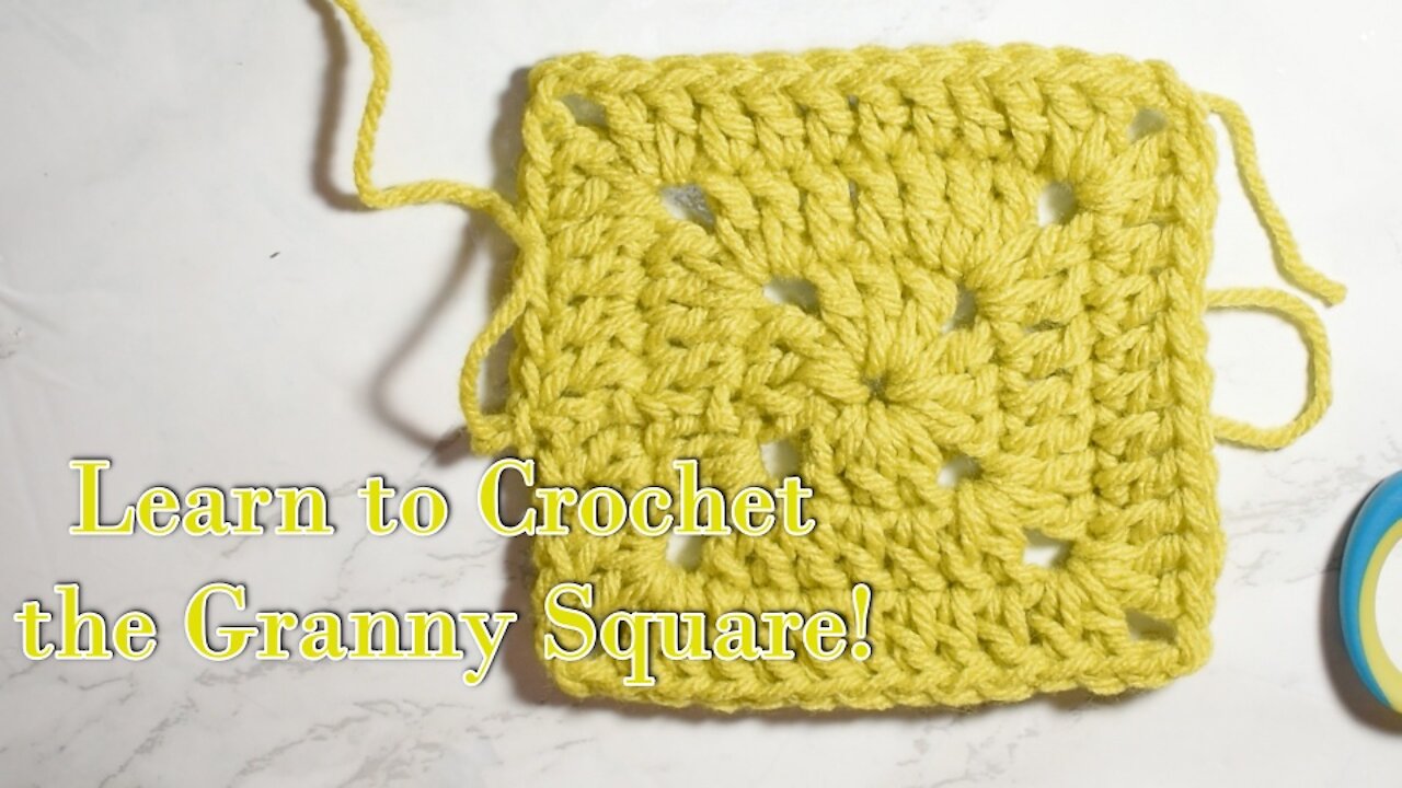 How to Crochet the Granny Square