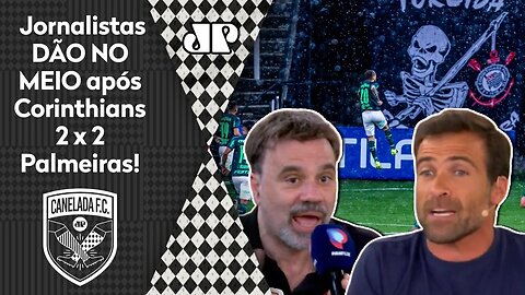 "ISSO FOI RIDÍCULO!" OLHA esse DESABAFO após Corinthians 2 x 2 Palmeiras!