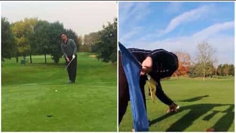 Ce golfeur a un talent incroyable!