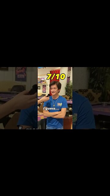 Asking the Team How good of a Gambler they are. #casino #interview #gambler