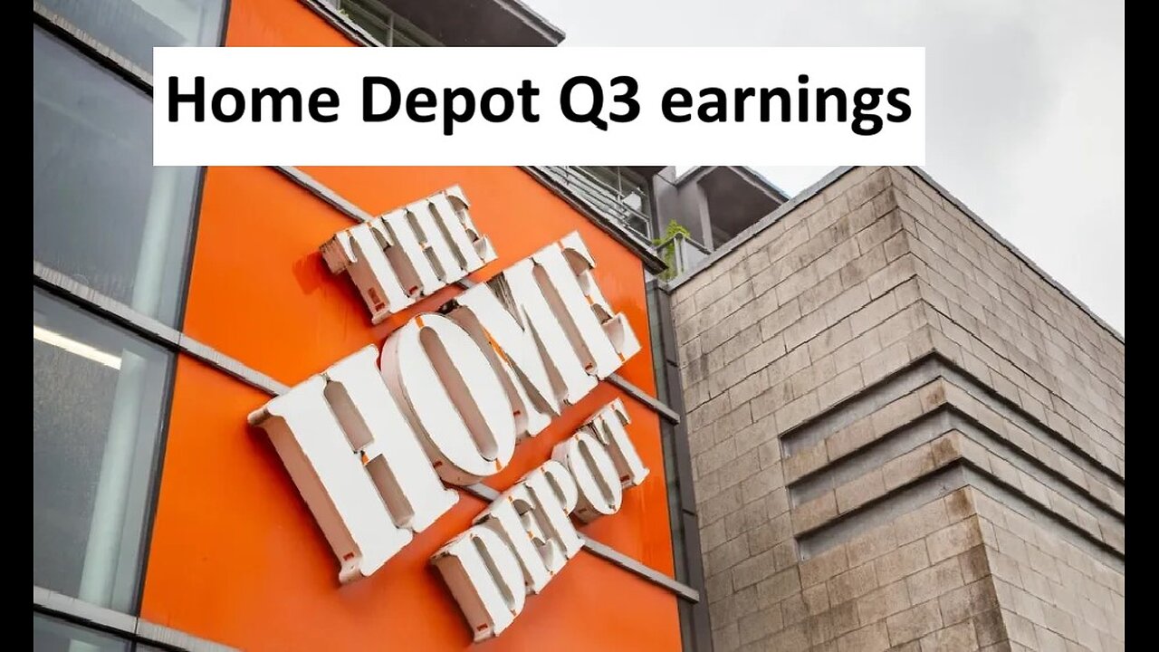 Home Depot Q3 earnings are in