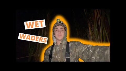 Duck Opener Hunting Bloopers (I FELL IN!!)