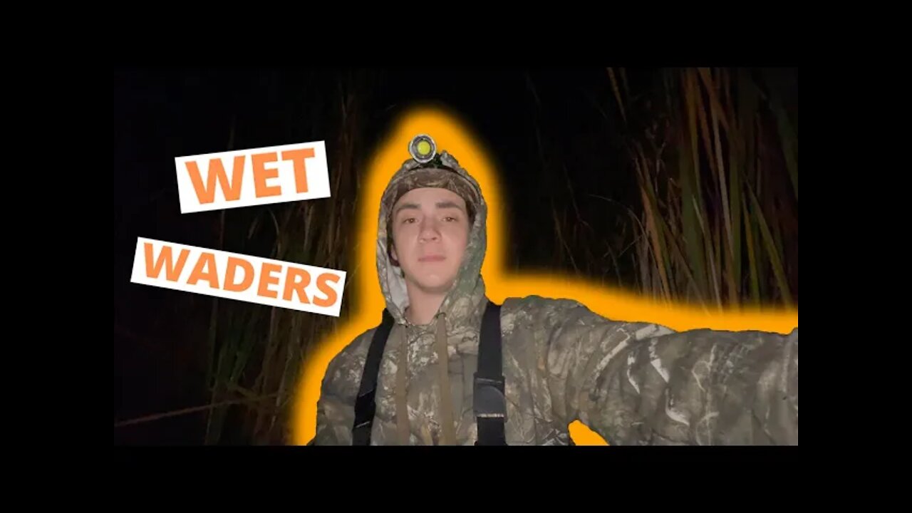 Duck Opener Hunting Bloopers (I FELL IN!!)