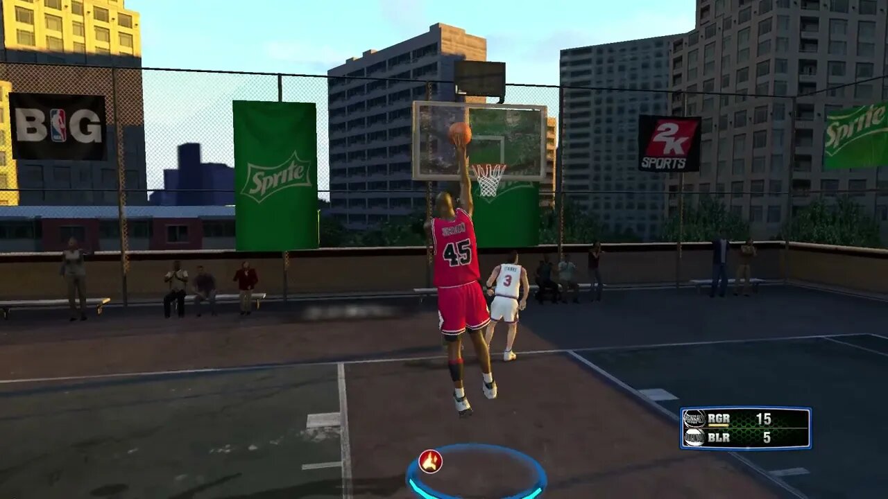 One on One: #45 Michael Jordan vs John Starks II