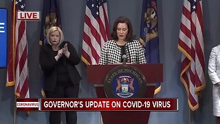Gov. Whitmer updates state's response to COVID-19