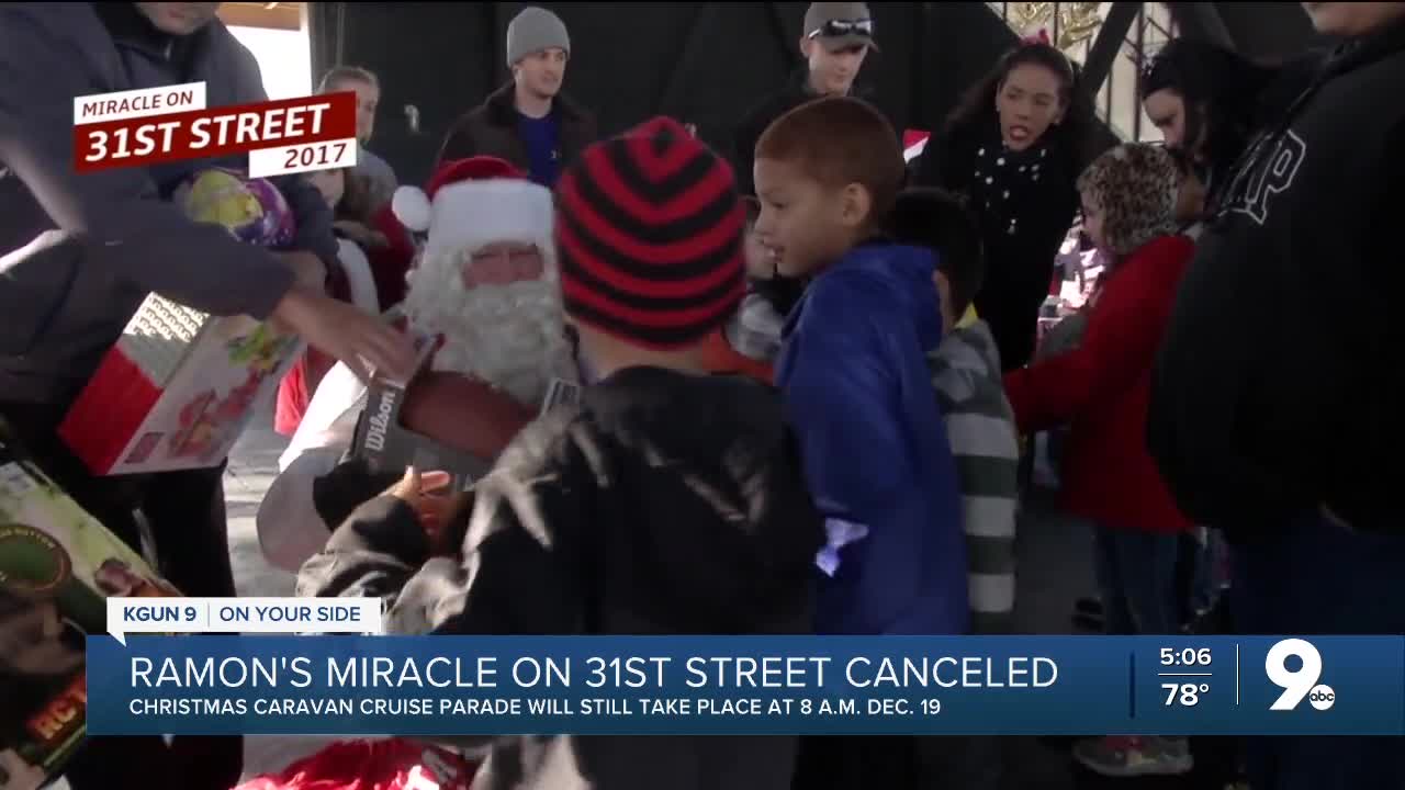 Ramon's Miracle on 31st Street canceled due to pandemic