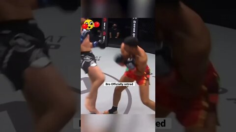He GoT rEtired! UFC! #reels #subscribe #shorts #UFC #CKI #boxing