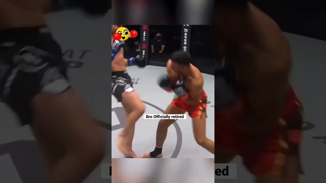 He GoT rEtired! UFC! #reels #subscribe #shorts #UFC #CKI #boxing