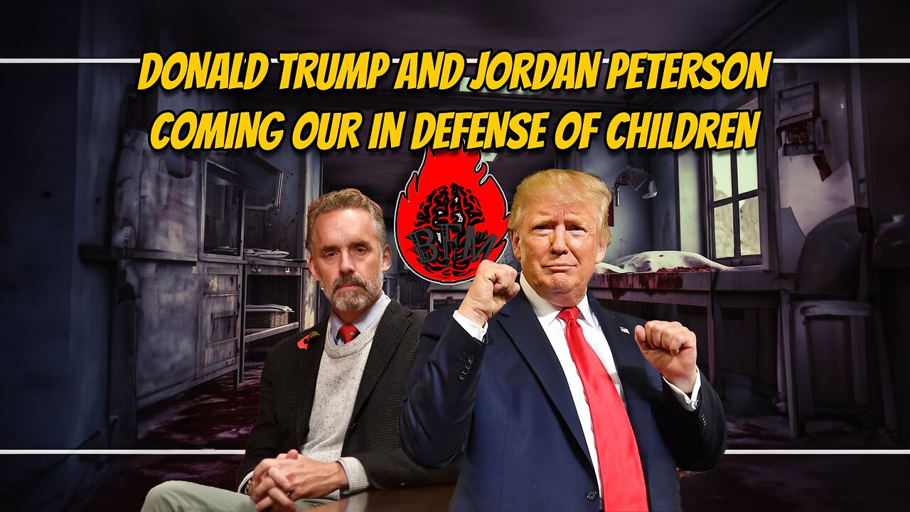 Donald Trump and Jordan Peterson on Twitter Standing up against Groomers