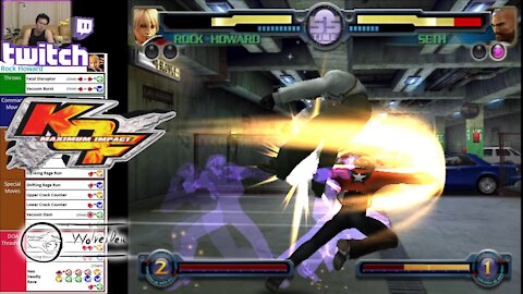 (PS2) KOF Maximum Impact - 06 - Rock Howard - Lv Maniac