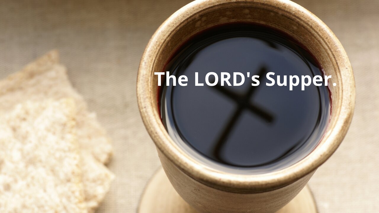 The LORD's Supper. Kevin R. Kabrick