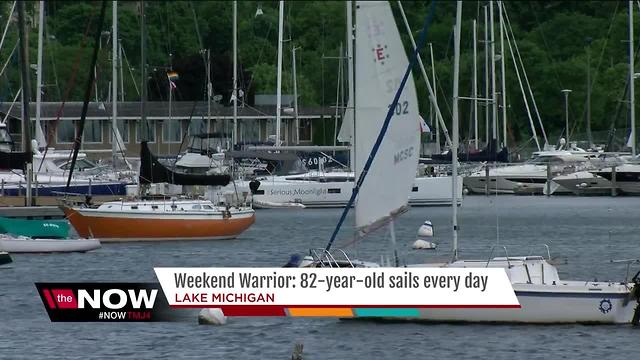 Weekend Warrior: 82-year-old sails every day