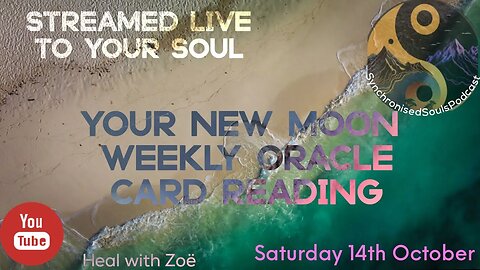 New Moon Oracle Cards with Zoë.....drop a ❤️ for a FREE reading