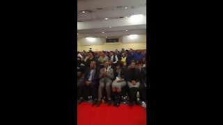 Men called to stand up and protect women at #KaraboMokoena's memorial service (KHy)