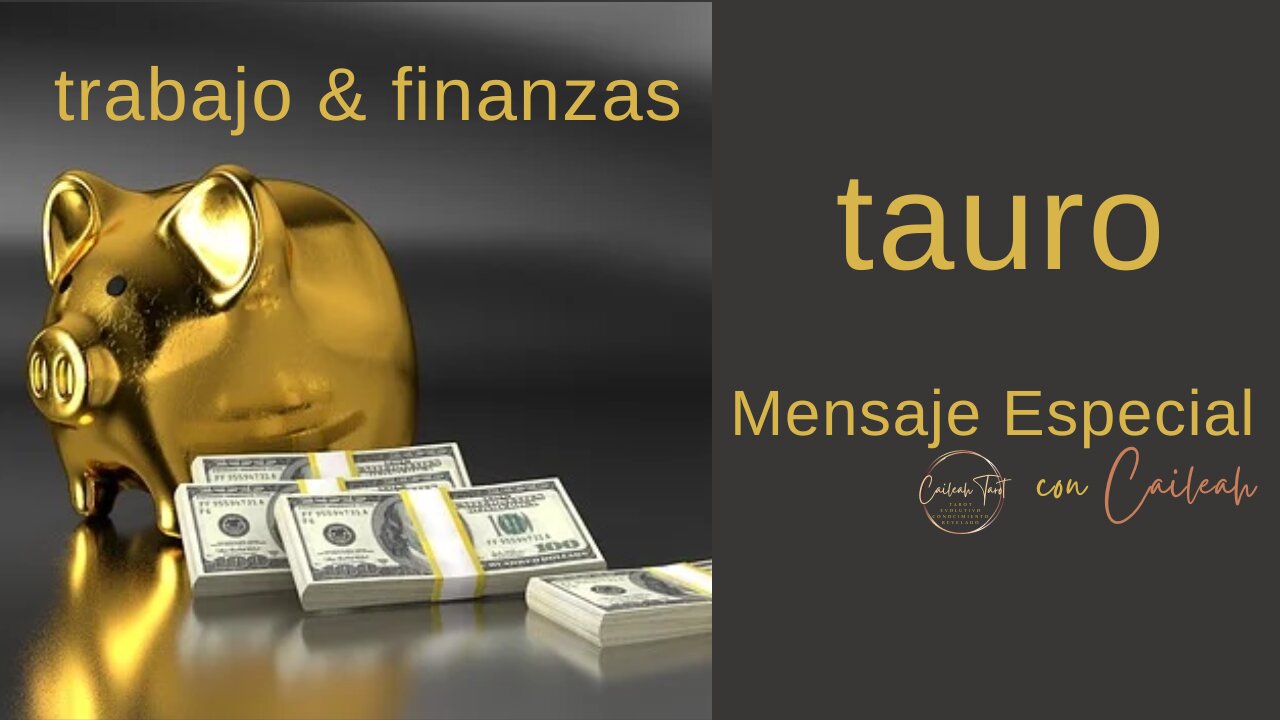 Tauro ♉️: Trabajo & Finanzas.