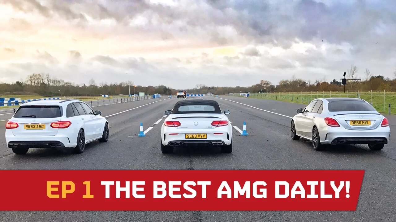 Two C63S vs C43! Battle for the best daily AMG - RBR Episode 1