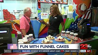 Fun with funnel cakes at the Kern County Fair