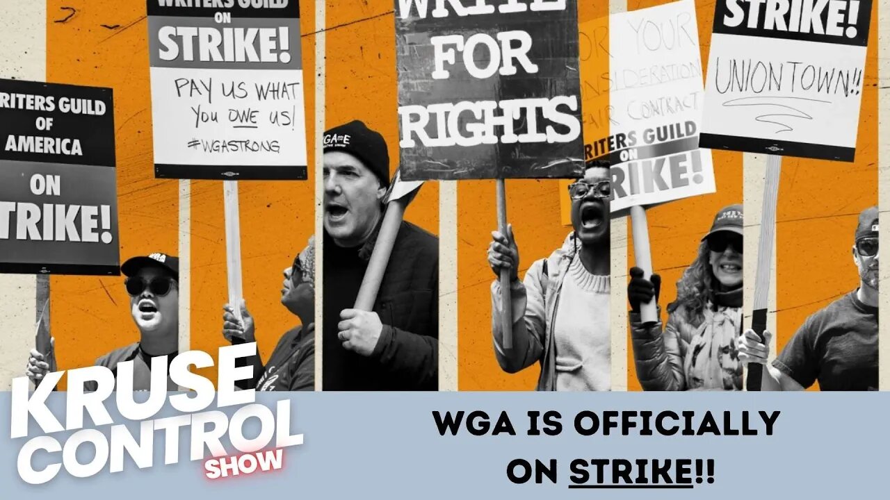 WGA IS ON STRIKE!