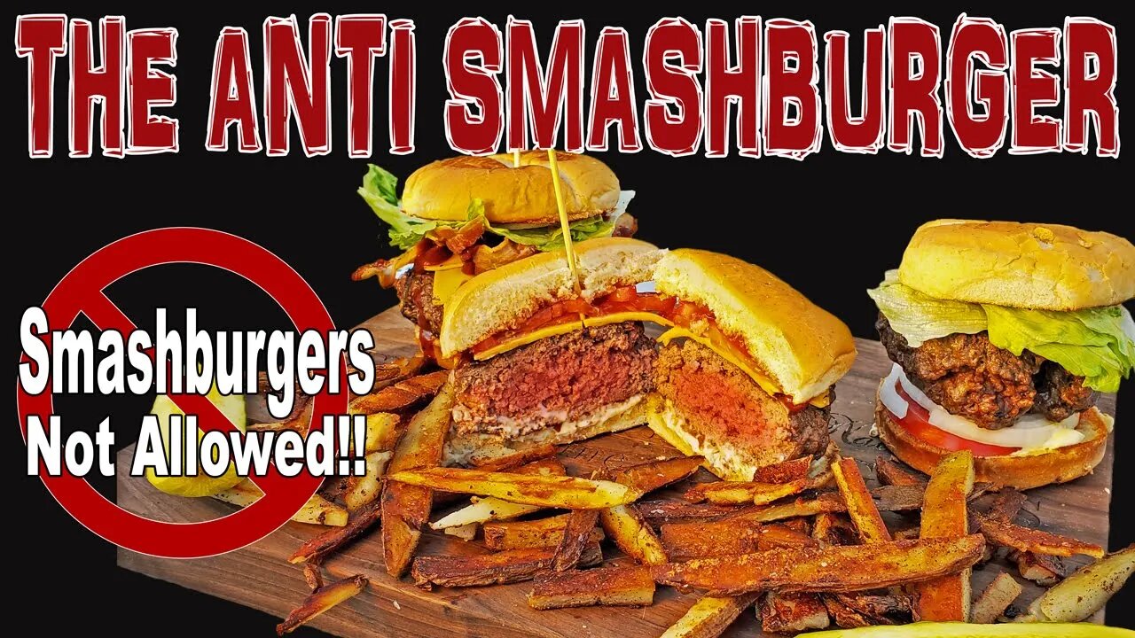 ANTI SMASH BURGER!! BLACKSTONE