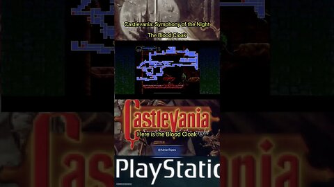 Castlevania: Symphony of the Night: The Blood Cloak Location #adriantepes #castlevanianocturne