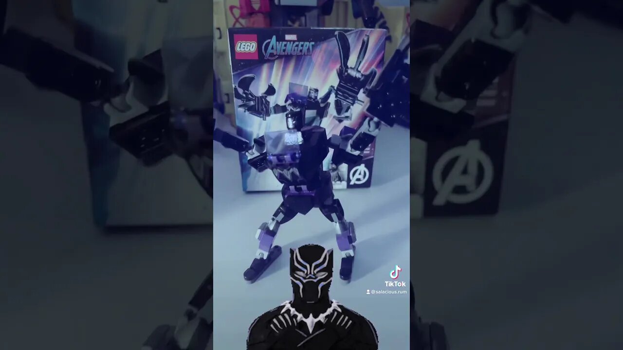 Lego: Marvels Avengers - Black Panther Mech Armour #lego #mcu #blackpanther