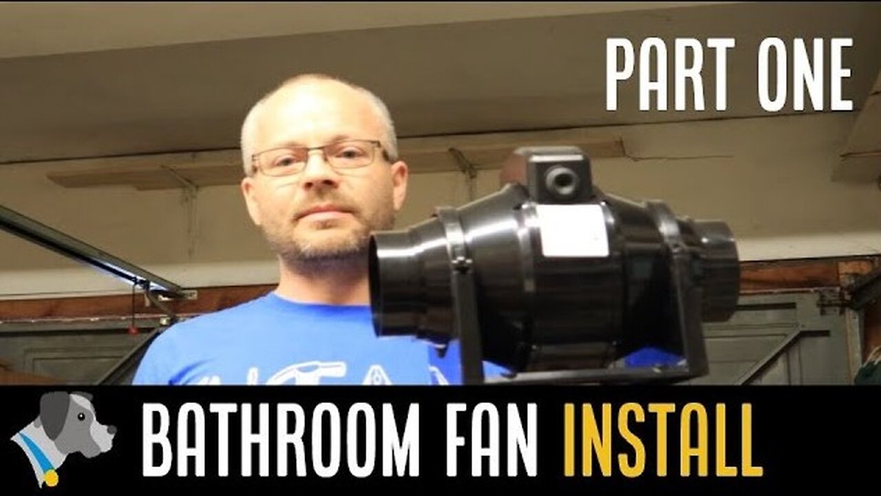 Bathroom Extractor Fan Installation Part 1 | Tools, Setup, and Prep Work 🧰🔨