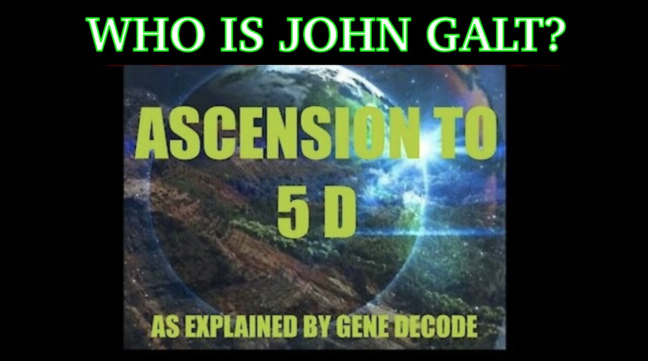 GENE DECODE PROVIDES INTEL ON ISRAEL, OFF WORLD INTEL, BIO-WEAPON +++ TY John Galt