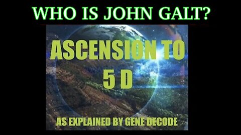 GENE DECODE PROVIDES INTEL ON ISRAEL, OFF WORLD INTEL, BIO-WEAPON +++ TY John Galt