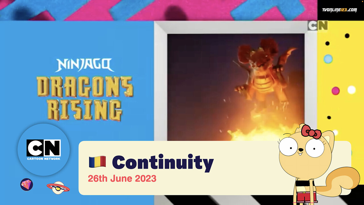 Cartoon Network (Romania) - Commercials and Continuity (26th June 2023)