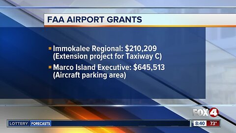 Regional airports in Southwest Florida get FAA grants