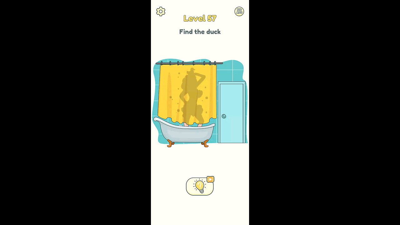 Dop 2 level 57 find the duck 🦆 how to solve puzzle game 🎮