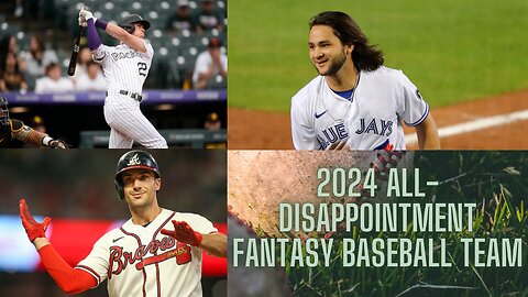 The 2024 Fantasy Baseball All-Disappointment Team