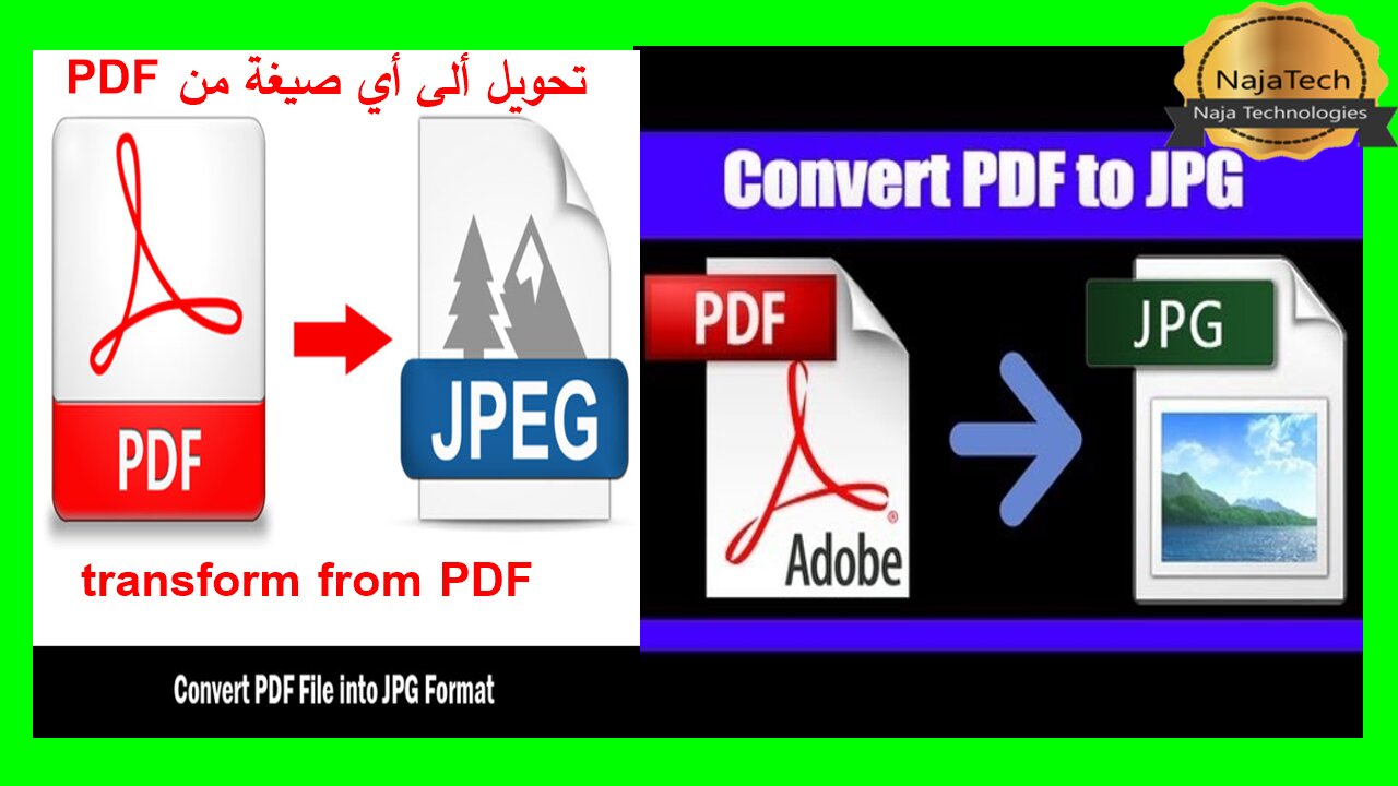 🔴Convert any PDF file to image