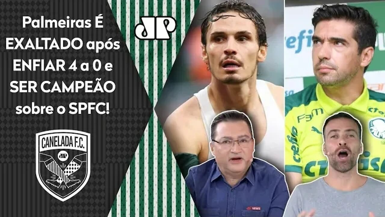 "FOI UM MASSACRE! O Palmeiras DEU UM SHOW no São Paulo, e o Abel..." Verdão é EXALTADO após TÍTULO!