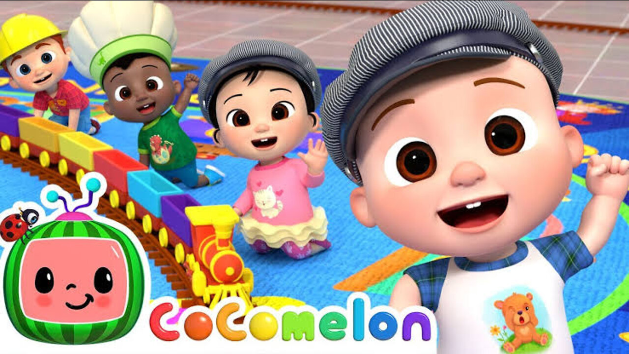 Down By The Station Song | CoComelon Nursery Rhymes & Kids Songs