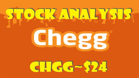 Stock Analysis | Chegg, Inc (CHGG) | ITS OK BUT....