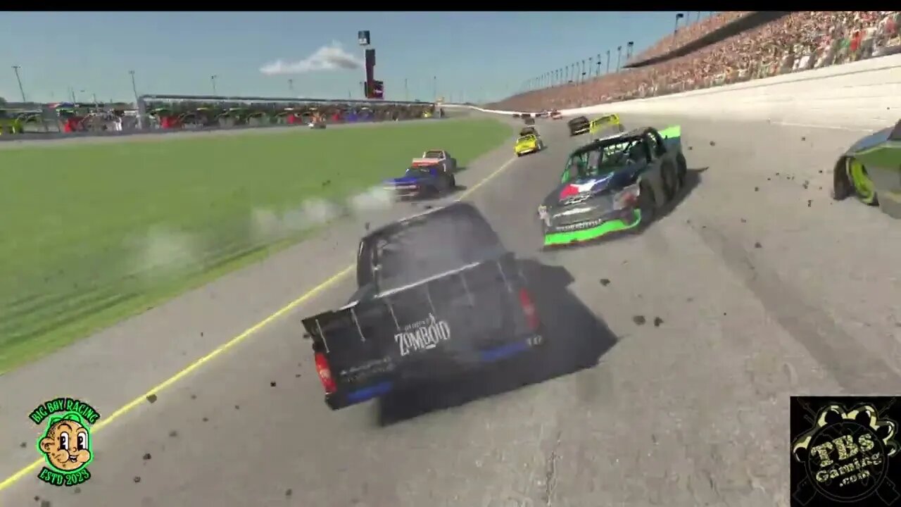 They couldn't even make to the starting line. Pickup Cup at it's finest #iracing #simracing