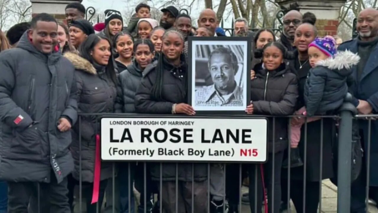 Black Boy Lane to La Rose Lane is a gift for racists