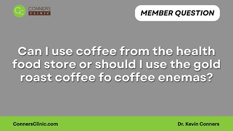 Can I use coffee from the health food store?