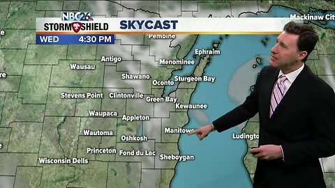 Michael Fish's NBC 26 weather forecast