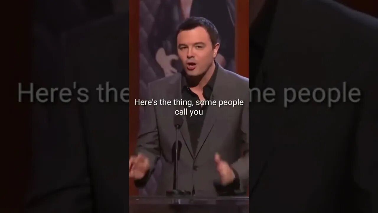 SOME People ☎️ Call you..🤣 Seth Macfarlane Roasting David Hasselhoff