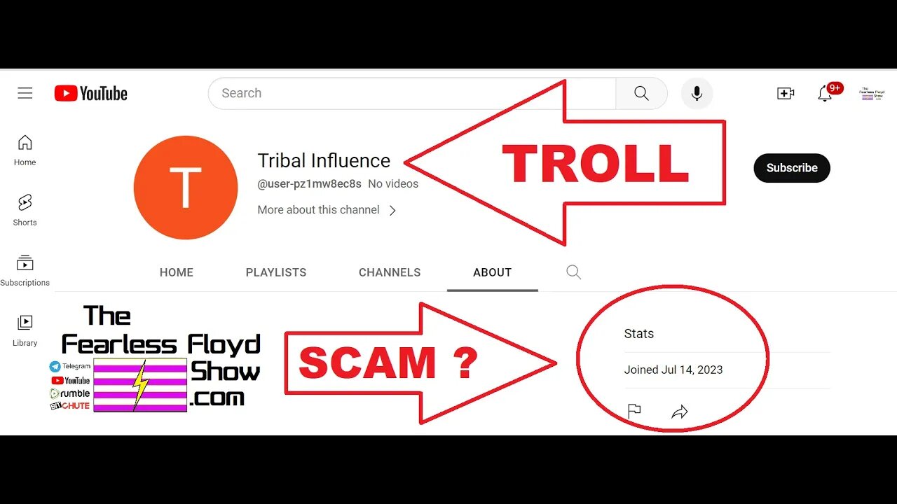 SCAMMER: TRIBAL INFLUENCE