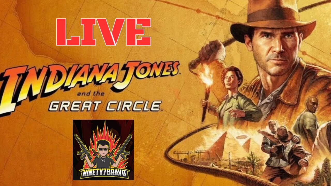 🔴 LIVE | Indiana Jones and the Great Circle | 11 Dec 2024