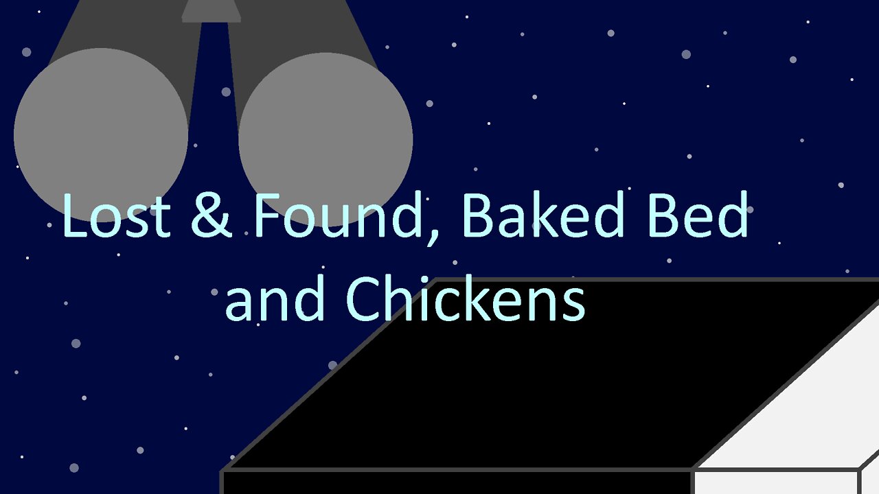 Ep. 9: Lost & Found, Baked Bed, and Chickens