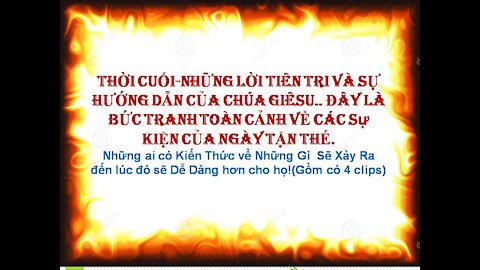 Cuộc Phán Xét cuối cùng bằng Lửa, Trái Đất Mới và Triều Đại Hòa Bình của Chúa Kitô. P4/4